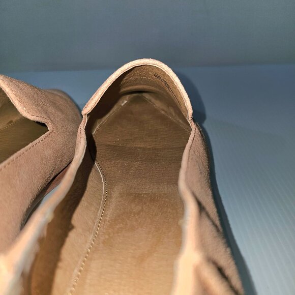 Frye Kenzie Venetian Flat Pointed Toe Loafer Slip On Rosewood Suede Size 11 - Picture 9 of 14